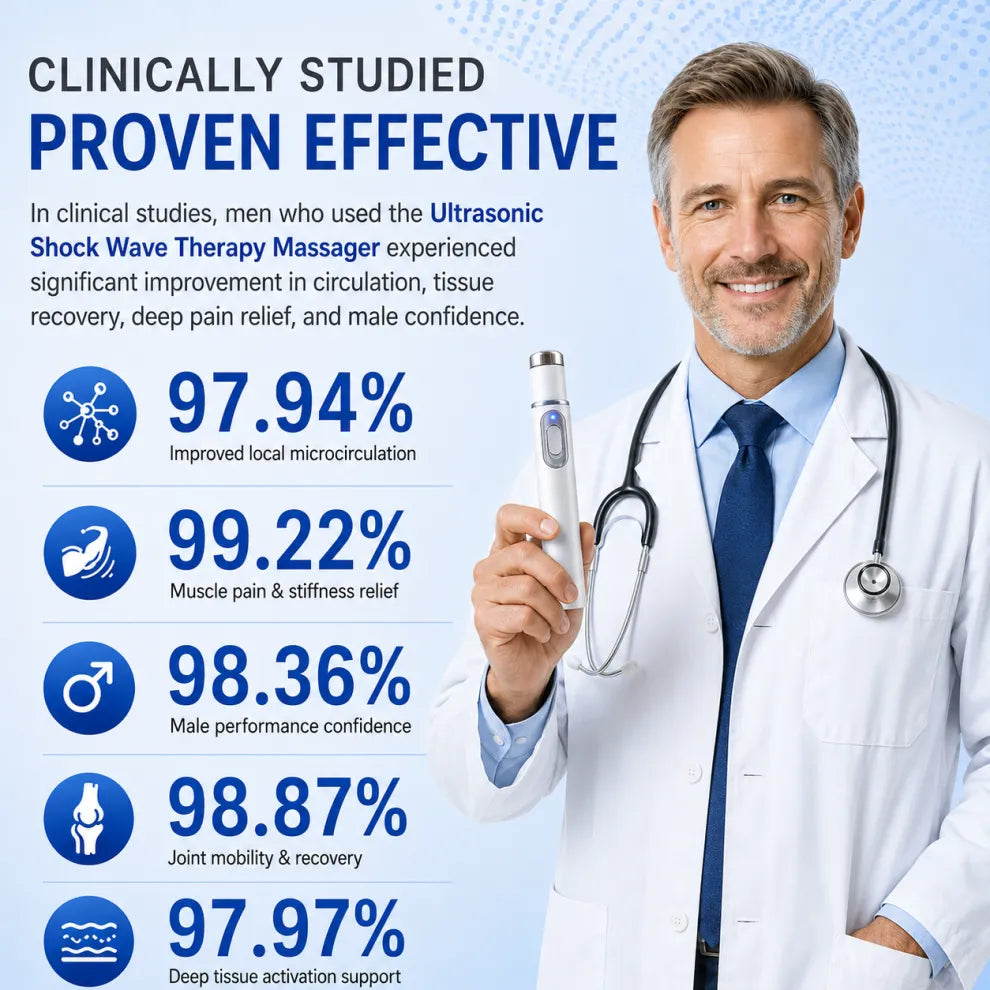 🔥Advanced Acoustic Therapy Designed for Men’s Active Lifestyle & Wellness