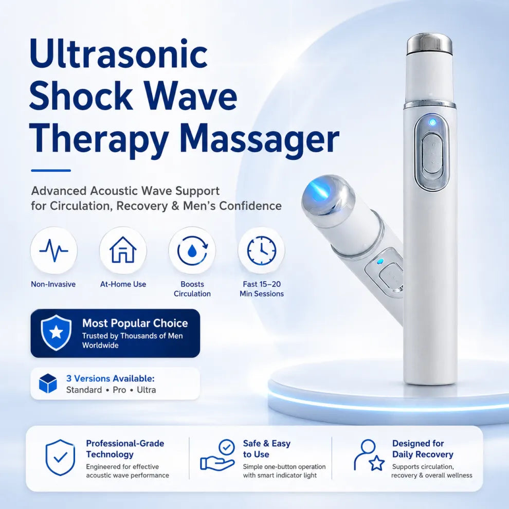 🔥Advanced Acoustic Therapy Designed for Men’s Active Lifestyle & Wellness