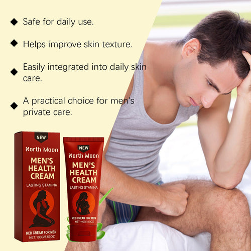 Men'S Care Cream Daily Care And Nourishing Men'S Skin Gentle Formula Massage Care Cream